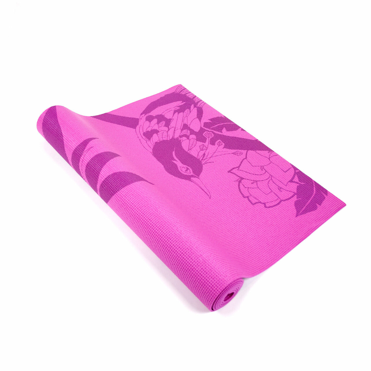 designer pink yoga mat